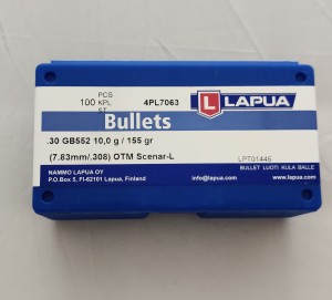 Pociski Lapua Scenar L .308 155gr GB552