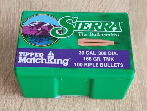 Bullets Sierra TMK .308 168gr