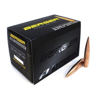 Bullets Berger .375 407gr ELR Match Solid