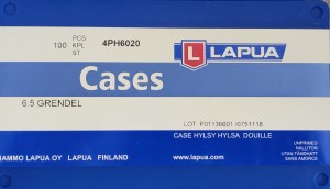 New brass cases Lapua 6,5 Grendel