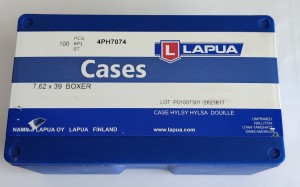 NEW brass cases Lapua 7,62x39