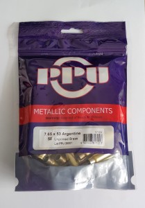 NEW brass cases PPU 7,65x53 Argentine