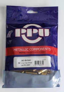 NEW brass cases PPU .303 British