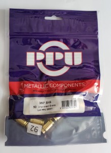 NEW brass cases PPU .357 Sig