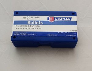 Bullets Lapua Scenar 6mm / .243 105gr GB478