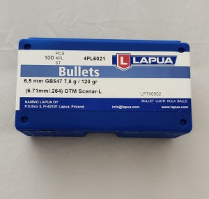 Bullets Lapua Scenar L 6,5 120gr GB547