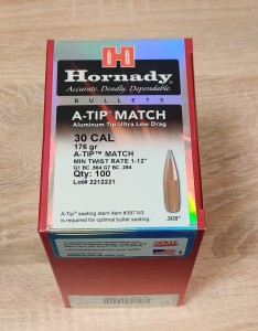 Bullets Hornady .308 A-Tip 176gr