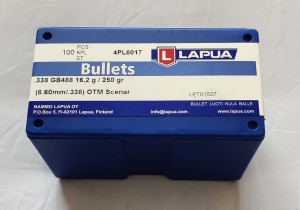 Bullets Lapua Scenar .338 250gr GB488