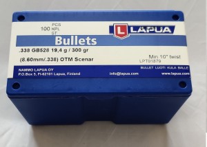 Bullets Lapua Scenar .338 300gr GB528
