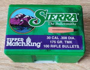 Bullets Sierra .308 175gr TMK
