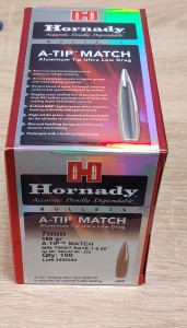 Bullets Hornady A-tip 7mm / .284 166gr