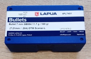 Bullets Lapua 7mm 180gr Scenar L