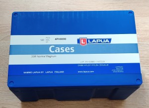 Brass cases Lapua .338 Norma Magnum 
