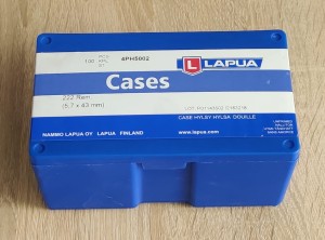 Brass cases Lapua .222 Remington