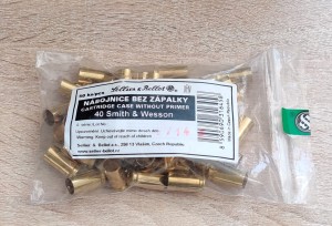 Brass cases S&B .40 S&W