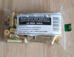 Brass cases .44 Magnum S&B