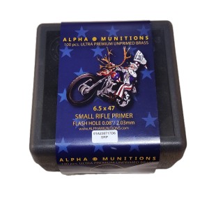 Brass cases Alpha Minitions 6,5x47 Lapua