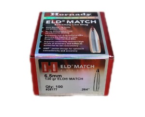 Bullets Hornady 6,5 130gr ELD-Match