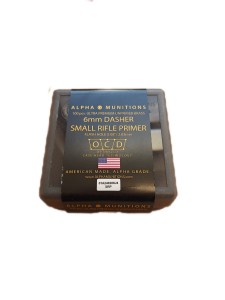 Brass cases Alpha Munitions 6mm Dasher
