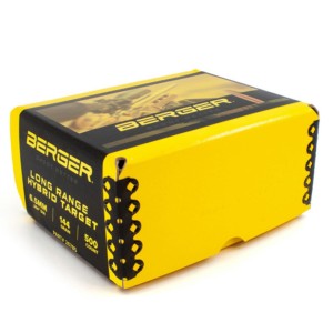 Bullets Berger 6,5 144gr Hybrid Target 500pcs