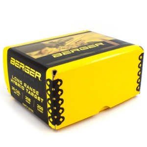 Bullets Berger .30 208gr Long Range Hybrid Target 250pcs